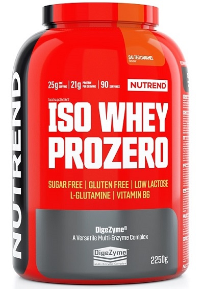 Levně Nutrend Iso Whey Prozero 2250g - bílá čokoláda