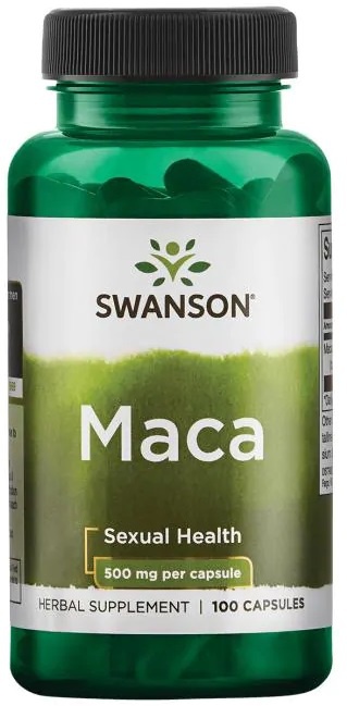Levně Swanson Maca 500 mg 60 kapslí