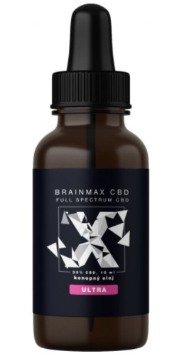 Levně BrainMax CBD olej 30 % 3000 mg 10 ml - Ultra