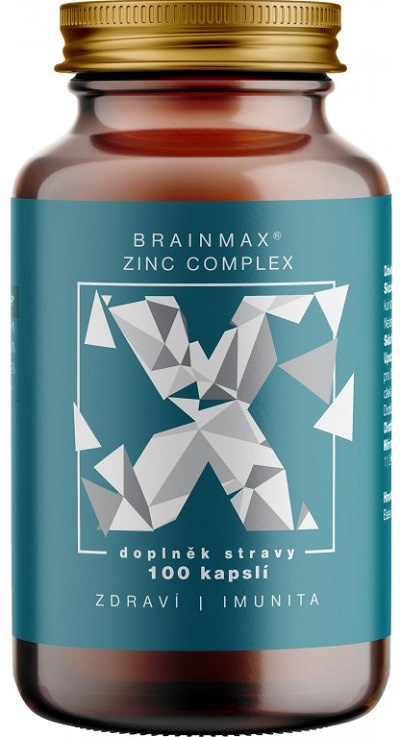 Levně BrainMax Zinc Complex 100 kapslí