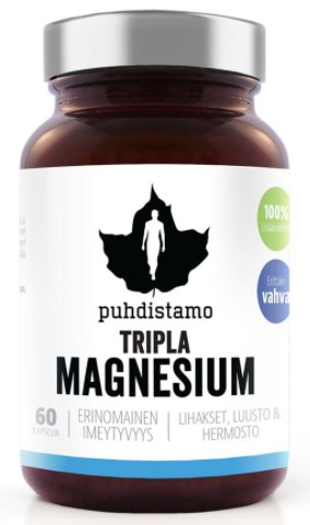 Levně Puhdistamo Triple Magnesium 60 kapslí