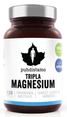 Levně Puhdistamo Triple Magnesium 120 kapslí