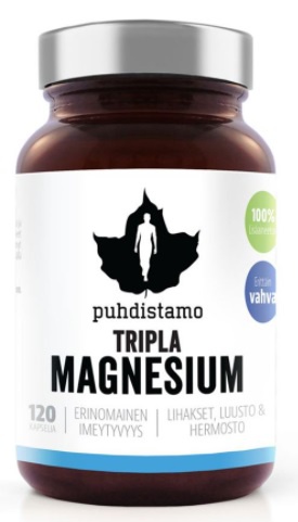 Puhdistamo Triple Magnesium 120 kapslí