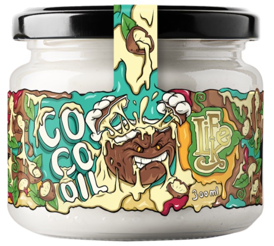 Levně Lifelike Kokosový olej 300 ml