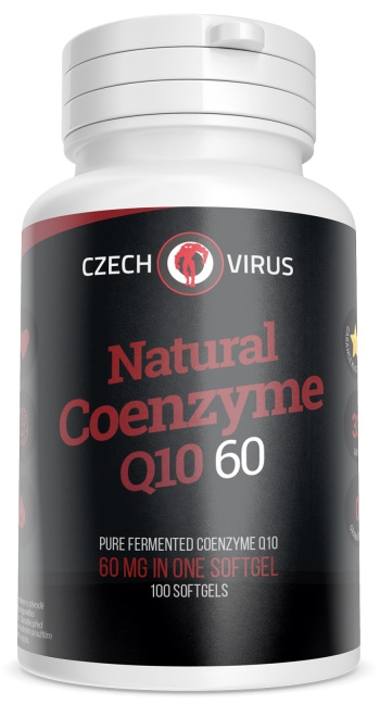 Levně Czech Virus Natural Coenzyme Q10 100 kapslí