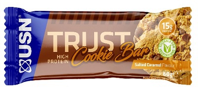 Levně USN (Ultimate Sports Nutrition) USN Trust Cookie Bar 60g - slaný karamel