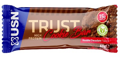 Levně USN (Ultimate Sports Nutrition) USN Trust Cookie Bar 60g - dvojitá čokoláda