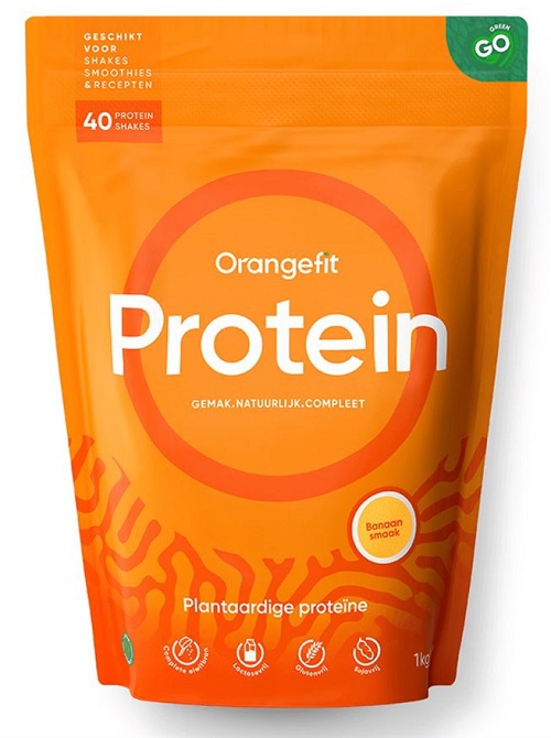 Levně Orangefit Plant Protein 750 g - banán