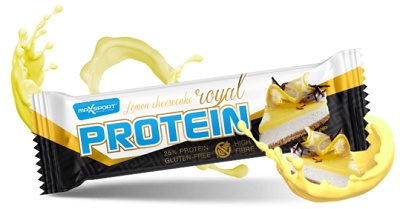 MaxSport Royal Protein Bar 60g Citronový Cheesecake