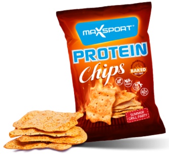 MaxSport Protein Chips 45g Gril Párty PROŠLÉ DMT 20.4.2024