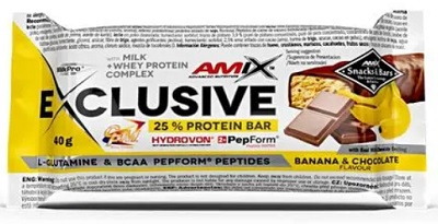 Amix Nutrition Amix Exclusive Protein Bar 40 g - banán/čokoláda