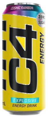 Levně Cellucor C4 Explosive Energy Drink 500 ml - Cosmic Rainbow