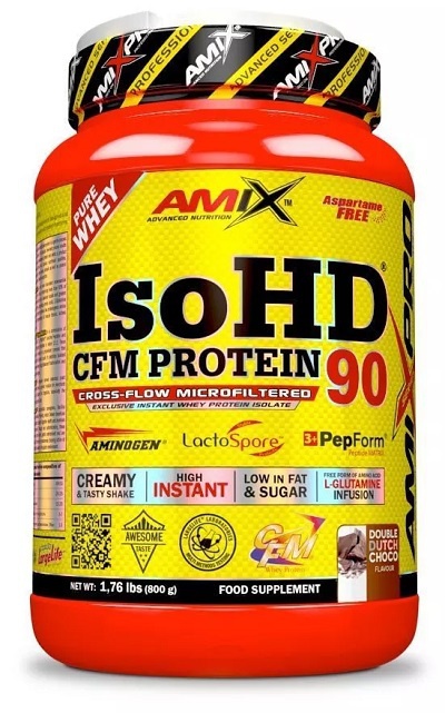 Levně Amix Nutrition Amix IsoHD® 90 CFM Protein 800 g - dvojitá bílá čokoláda