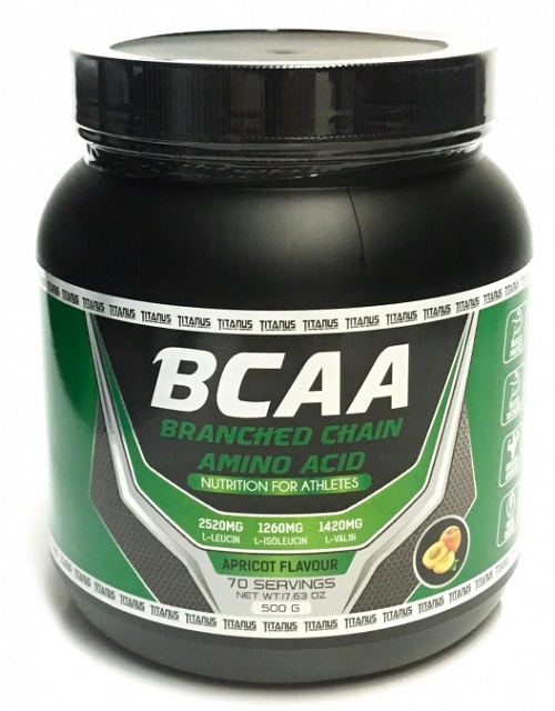 Levně Titánus BCAA 2:1:1 500 g - jablko