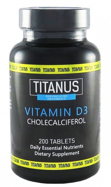 Levně Titánus Vitamin D3 200 tablet