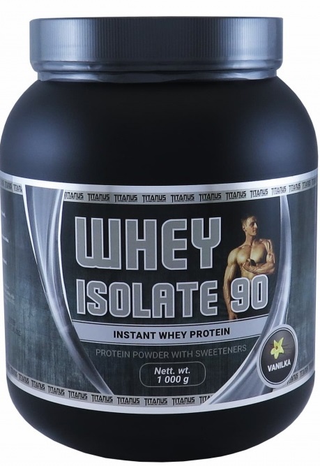 Titánus Whey Isolate 90 1000g - bílá čokoláda