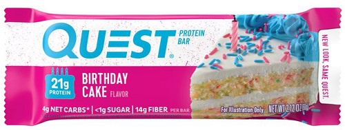 Levně Quest Nutrition Protein Bar 60g - Birthday cake