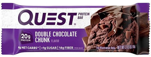 Levně Quest Nutrition Protein Bar 60g - Double chocolate chunk