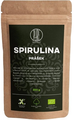 Levně BrainMax Pure Spirulina prášek 250 g