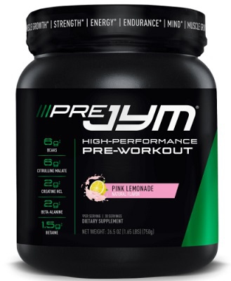 Levně JYM Supplement Science JYM Pre JYM PRE-Workout 500 g - Pink Lemonade