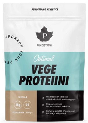 Puhdistamo Optimal Vegan Protein 600 g - Čokoláda