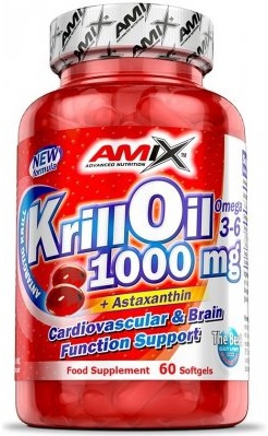 Levně Amix Nutrition Amix Krill Oil 1000 mg 60 kapslí