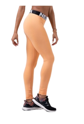 Levně Nebbia Squad Hero Scrunch Butt leggings apricot 528 - L