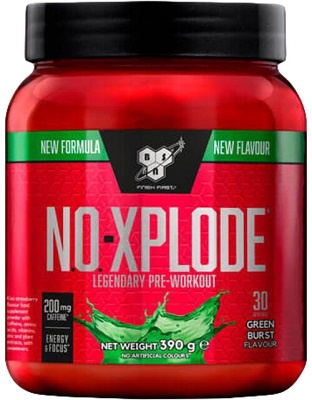 Levně BSN Nutrition BSN N.O.-Xplode Legendary Pre-workout 390 g - Green Burst