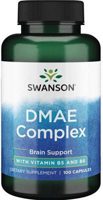 Levně Swanson DMAE Complex 130 mg 100 kapslí