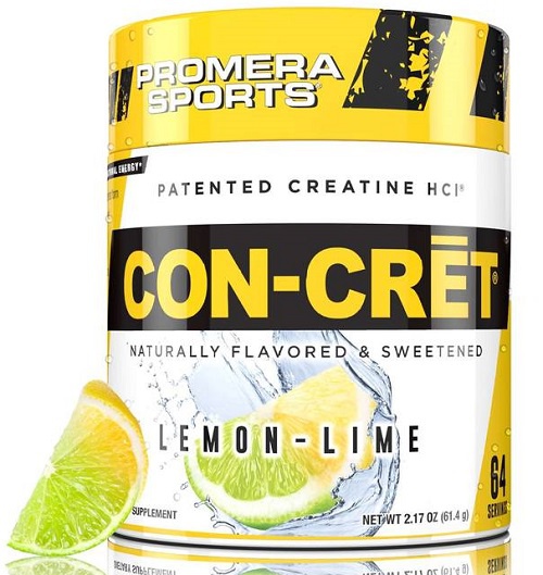 Levně Promera Sports Con-Cret pantented creatine HCL 61,4 g - citron/limetka