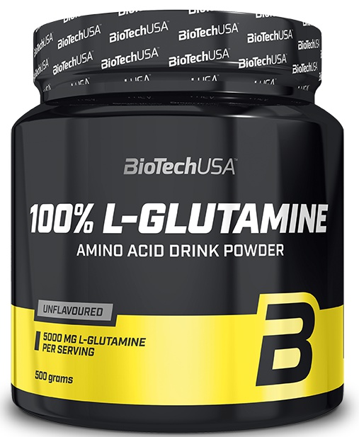 Levně Biotech USA BioTechUSA 100% L-Glutamine 500 g
