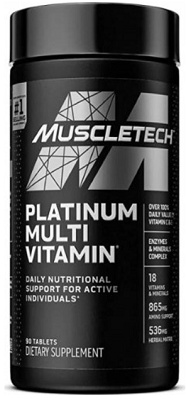 Levně MuscleTech Platinum Multivitamin 90 tablet