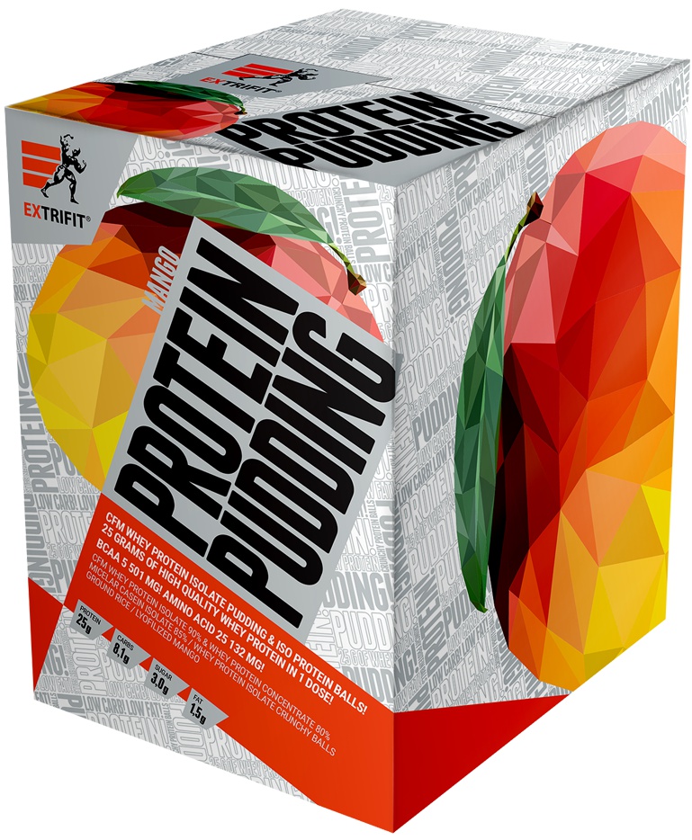 Extrifit Protein Pudding 10x40g - mango