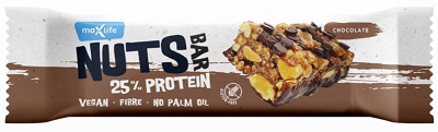 Levně MaxSport Max Life Nuts Bar 40 g - čokoláda