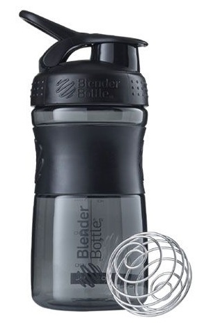 Levně BlenderBottle Blender Bottle Sportmixer Black 500 ml - černo černá (Black Black)