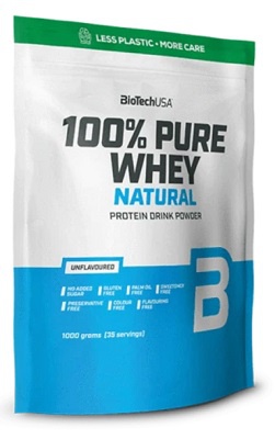 Biotech USA BioTechUSA 100% Pure Whey 454 g - bez příchuti NATURAL