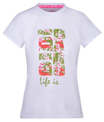 Levně BIDI BADU Dámské tričko Safi Lifestyle Tee White - L