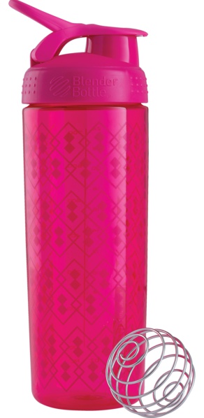 Levně BlenderBottle Blender Bottle SportMixer Signature Sleek 820 ml - Pink (růžová)