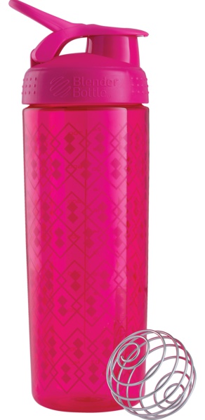 BlenderBottle Blender Bottle SportMixer Signature Sleek 820 ml - Pink (růžová)