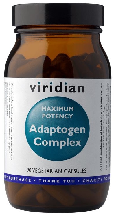 Levně Viridian Nutrition Viridian Maximum Potency Adaptogen Complex 90 kapslí
