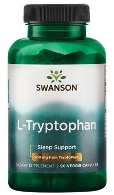 Levně Swanson L-Tryptophan 500 mg 60 kapslí