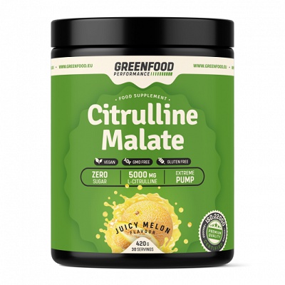 Levně GreenFood Performance Citrulline Malate 420 g - meloun
