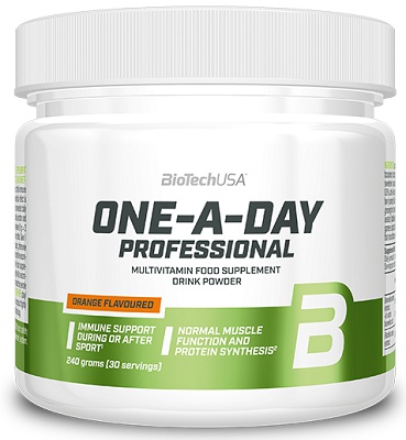 Biotech USA BiotechUSA One A Day Professional 240 g - pomeranč