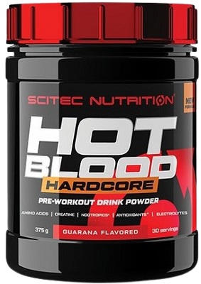 Levně Scitec Nutrition Scitec Hot Blood Hardcore 375 g - red fruits