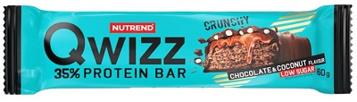 Nutrend Qwizz Protein Bar 60 g - čokoláda/kokos