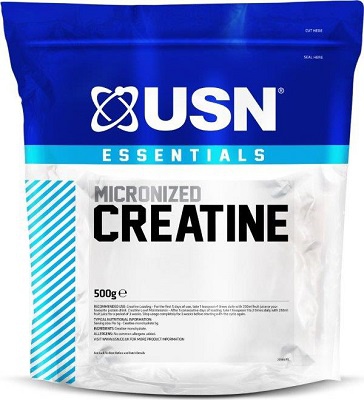 Levně USN (Ultimate Sports Nutrition) USN Essential Creatine 500 g bez příchutě