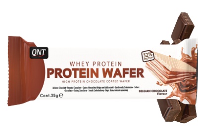 Levně QNT Protein Wafer 35 g - čokoláda