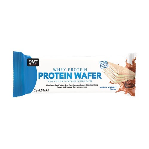 QNT Protein Wafer 35 g - vanilkový jogurt