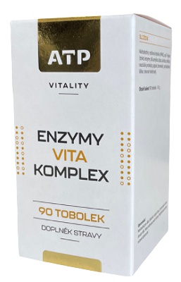 Levně ATP Nutrition Vitality Enzymy Vita Komplex 90 kapslí