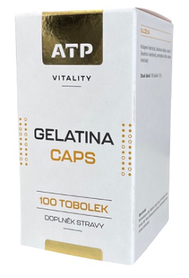 Levně ATP Nutrition Vitality Gelatina Caps 100 kapslí